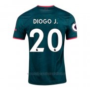 Camiseta Liverpool Jugador Diogo J. 2ª 2022-2023