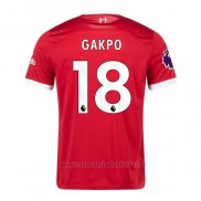 Camiseta Liverpool Jugador Gakpo 1ª 2023-2024