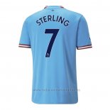 Camiseta Manchester City Jugador Sterling 1ª 2022-2023