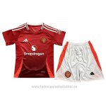 Camiseta Manchester United 1ª Nino 2024-2025