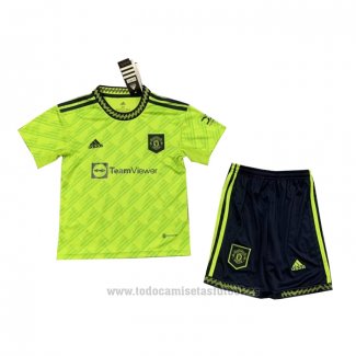 Camiseta Manchester United 3ª Nino 2022-2023