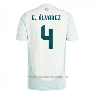 Camiseta Mexico Jugador E.Alvarez 2ª 2024