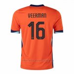Camiseta Paises Bajos Jugador Veerman 1ª 2024-2025
