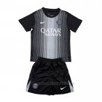 Camiseta Paris Saint-Germain Portero 1ª Nino 2025-2026 Negro
