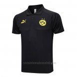 Camiseta Polo del Borussia Dortmund 2023-2024 Negro