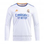 Camiseta Real Madrid 1ª Manga Larga 2021-2022