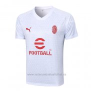 Camiseta de Entrenamiento AC Milan 2023-2024 Blanco