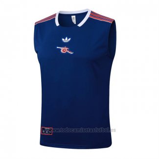 Camiseta de Entrenamiento Arsenal Sin Mangas 2025-2026 Azul