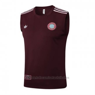 Camiseta de Entrenamiento Bayern Munich Sin Mangas 2025-2026 Rojo