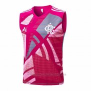 Camiseta de Entrenamiento Flamengo Sin Mangas 2025-2026 Rosa