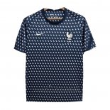Camiseta de Entrenamiento Francia 2022 Azul Oscuro