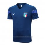 Camiseta de Entrenamiento Italia 2022-2023 Azul