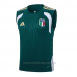 Camiseta de Entrenamiento Italia Sin Mangas 2025-2026 Verde