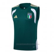 Camiseta de Entrenamiento Italia Sin Mangas 2025-2026 Verde