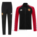 Chandal de Chaqueta del Manchester United 2025-2026 Negro