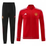 Chandal de Chaqueta del Manchester United 2024-2025 Rojo