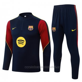 Chandal de Sudadera del Barcelona 2026-2027 Azul Rojo