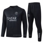 Chandal de Sudadera del Paris Saint-Germain Nino 2025-2026 Negro