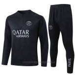 Chandal de Sudadera del Paris Saint-Germain Nino 2025-2026 Negro