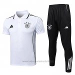 Conjunto Polo del Alemania 2025-2026 Blanco