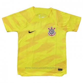 Camiseta Corinthians Portero 2023 Tailandia Amarillo