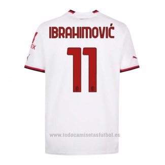 Camiseta AC Milan Jugador Ibrahimovic 2ª 2022-2023