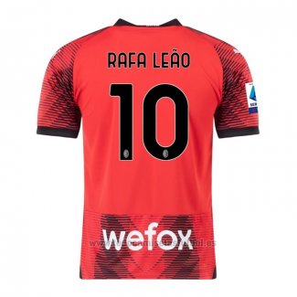 Camiseta AC Milan Jugador Rafa Leao 1ª 2023-2024