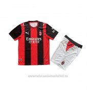 Camiseta AC Milan 1ª Nino 2026-2027