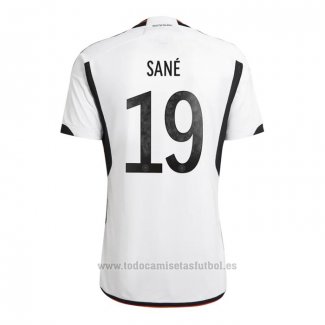 Camiseta Alemania Jugador Sane 1ª 2022