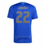 Camiseta Argentina Jugador L.Martinez 2ª 2024