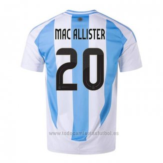 Camiseta Argentina Jugador Mac Allister 1ª 2024