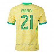 Camiseta Brasil Jugador Endrick 1ª 2024