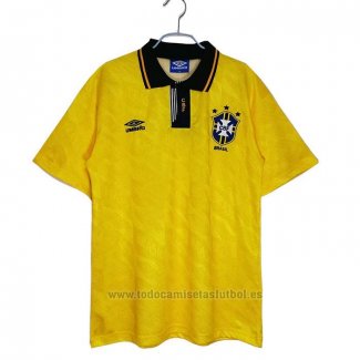 Camiseta Brasil 1ª Retro 91-93