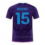 Camiseta Charlotte FC Jugador Bender 2ª 2023-2024