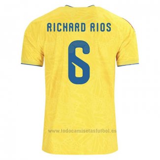 Camiseta Colombia Jugador Richard Rios 1ª 2026