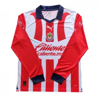 Camiseta Guadalajara 1ª Manga Larga 2023-2024