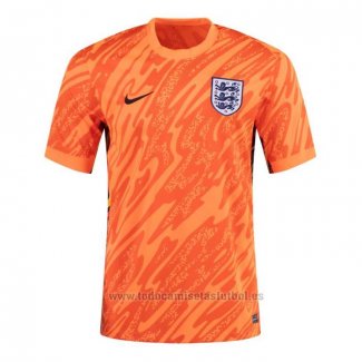 Camiseta Inglaterra Portero 2024 Naranja