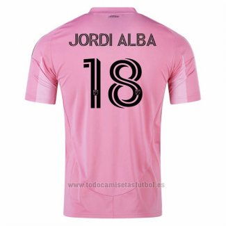 Camiseta Inter Miami Jugador Jordi Alba 1ª 2025