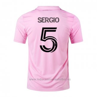 Camiseta Inter Miami Jugador Sergio 1ª 2023