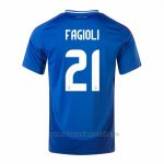 Camiseta Italia Jugador Fagioli 1ª 2024-2025