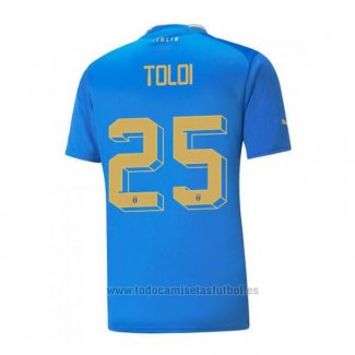 Camiseta Italia Jugador Toloi 1ª 2022