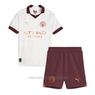 Camiseta Manchester City 2ª Nino 2023-2024