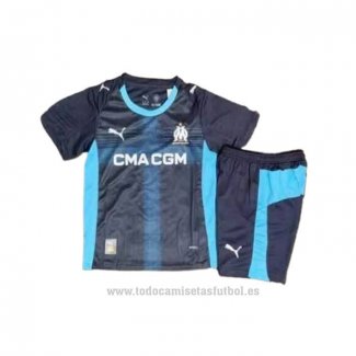 Camiseta Olympique Marsella 2ª Nino 2025-2026