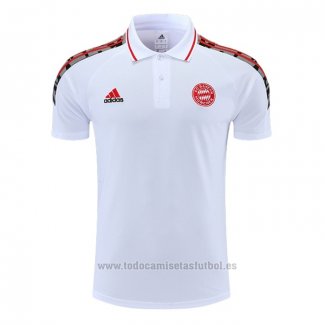 Camiseta Polo del Bayern Munich 2022-2023 Blanco