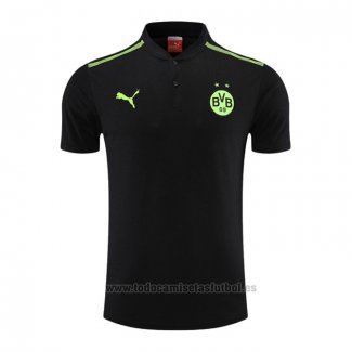 Camiseta Polo del Borussia Dortmund 2022-2023 Negro