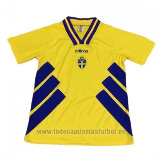 Camiseta Suecia 1ª Retro 1994