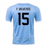 Camiseta Uruguay Jugador F.Valverde 1ª 2022