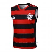 Camiseta de Entrenamiento Flamengo Sin Mangas 2025-2026 Negro Rojo