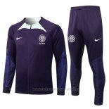 Chandal de Chaqueta del Inter Milan 2022-2023 Purpura