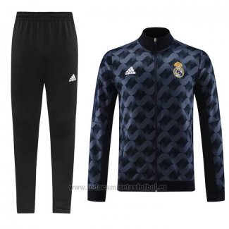 Chandal de Chaqueta del Real Madrid 2023-2024 Azul Oscuro